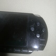 SONY PSP-3000 本体 バージョン6.60 ブラック 初期化 通電確認 メモリースティック 4GB 裏蓋なし バッテリーパックなし ネコポス 税なし_画像4
