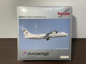 herpa　ヘルパ　ATR-72-200　eurowings　ユーロウイングス　552684　1/200