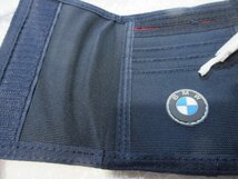 BMW US純正 BMW MOTORSPORT ウォレット パース財布/ネイビー【GENUINE PARTS】新品/メンズウォレット/限定1点/_画像5