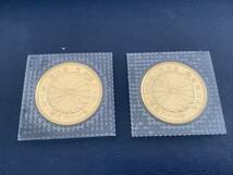 天皇陛下 御在位60年　昭和61年 記念硬貨 10万円金貨 ブリスターパック K24 純金 _画像1
