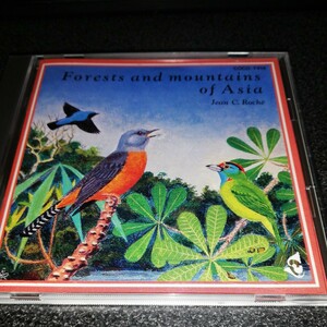 CD「ネイチャーコンサートシリーズ~世界の野鳥たち/アジアの森と山」ジャン・Ｃ.ロシェ 89年盤