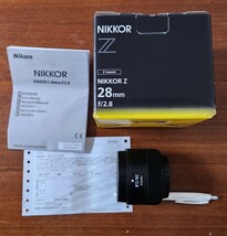Nikon NIKKOR Z 28mm f2.8 作動良好！カビクモリキズ無し！超美品_画像1
