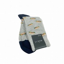 ジェイクルー J.Crew メンズ Men's ソックス 靴下 Socks ワンサイズ グレー サンドウィッチ_画像2