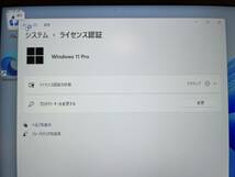 【美品】ThinkPad X395 Ryzen 5 PRO 3500U RAM16GB SSD512GB FHD液晶 _画像5