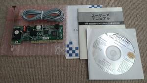 PCI FAX Modemカード 日本レクトン ファクス/モデムカード　【ジャンク】