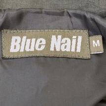 【Blue Nail】ブルーネイル ジップアップ マウンテンパーカー ナイロン100% ジャケット アウトドア キャンプ カーキ メンズ 上着 M/1004UU_画像8