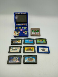 1円〜 GAME BOY ADVANCE SP ゲームボーイアドバンスSP 本体 ゲームソフト カセット おまとめ マリオ カービィ ポケモンなど ジャンク