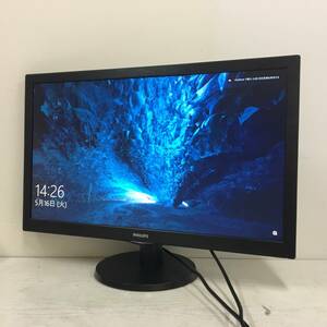 ☆【良品】フィリップス PHILIPS 273V5LHAB/11 ワイド液晶モニター 27インチ フルHD（1920x1080）DVIx1/D-Subx1/HDMIx1 動作品