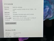 【良品 12.3インチ】Microsoft Surface Pro 6 model:1796『Core i5(8350U) 1.7Ghz/RAM:8GB/SSD:128GB』Wi-Fi Win10 動作品_画像6