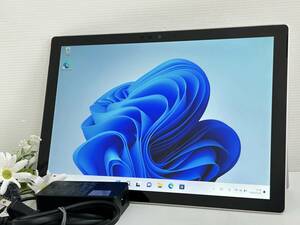【良品 12.3インチ】Microsoft Surface Pro 6 model:1796『Core i5(8350U) 1.7Ghz/RAM:8GB/SSD:128GB』Wi-Fi Win11 動作品