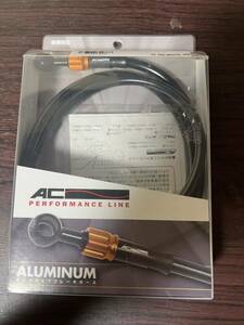  unused goods with special circumstances!AC Performance line brake hose black Gold aluminium Fusion front! free shipping!