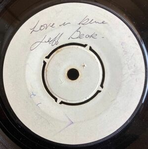 UK【EP】Jeff Beck/Love Is Blue【221208】Oneside test pressing/1968