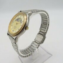 CITIZEN VEGA JUNCTION SQUARE シチズン ベガ 6B85-K00667 CK ムーンフェイズ メンズ 腕時計 パーツ取り 部品取り ジャンク品_画像2