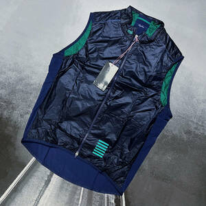 新品 Rapha Men’s Pro Team Insulated Gilet Lサイズ ネイビー ラファ メンズ プロチーム インサレーティッド ジレ ベスト 防寒 冬用