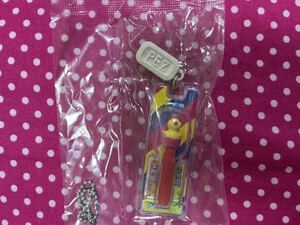 ペッツ ガチャ ボールチェーンマスコット ひよこ (赤色)ガチャ PEZ