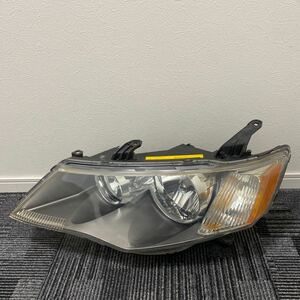 中古 三菱 CW5W アウトランダー 純正 左 助手席 HID キセノン ヘッドライトSTANLEY P5585 バーナー バラスト付き