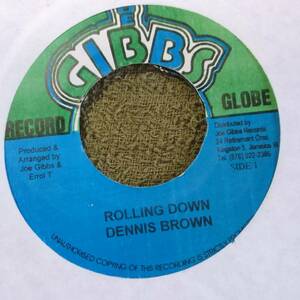 Rain From The Sky Riddim Rolling Down Dennis Brown from Joe Gibbs