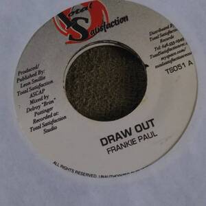 和やかMid Track Drow Out Riddim Single 3枚Set #2 from Total Satisfaction Frankie Paul Junior X Menny More