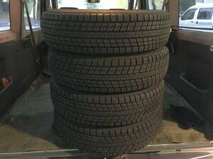 即決価格!!175/80R15★ダンロップウインターマックスSJ8　スタッドレス　４本　宮城県仙台市　パジェロミニ　キックス　テリオスキッド　Z