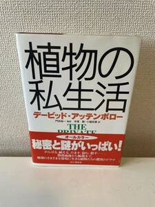 【植物の私生活】デービッド・アッテンボロー 1998年 初版 帯付 山と渓谷社