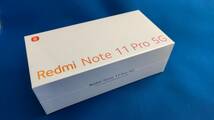 ■□新品未開封 Xiaomi Redmi Note 11 Pro 5G 6.67インチ メモリー6GB ストレージ128GB グラファイトグレー SIMフリー □■_画像1