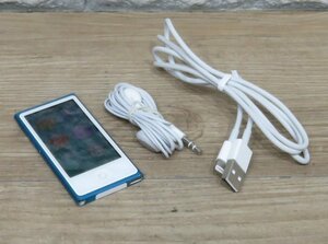 ★≪中古品≫iPod nano MD477J 16GB ブルー[t23120713]