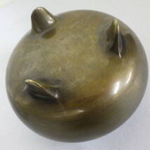 真鍮製　香炉　アンティーク　鳥　サイズ：高さ約12.0cm程度_画像9