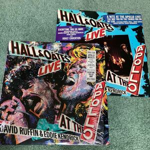 HALL & OATES - LIVE AT THE APOLLO LP & 12inch セット