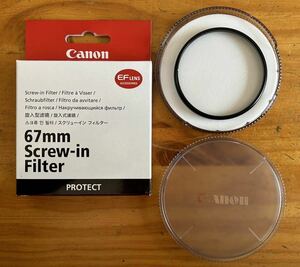 Canon PROTECTフィルター 67mm(b