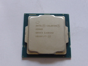 INTEL CPU Celeron G5900 2コア2スレッド 3.40GHZ SRH44 Comet Lake CPUのみ 起動確認済みです　