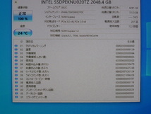 INTEL SSD 670p SERIES NVMe M.2 Gen3x4 2048GB(2TB) 電源投入回数281回 使用時間723時間 正常100% SSDPEKNU020TZ 中古品です_画像4