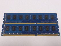 メモリ デスクトップパソコン用 SK hynix1.5V DDR3-1600 PC3-12800 4GBx2枚 合計8GB 起動確認済みですが一応ジャンク品扱いです_画像3