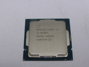 INTEL CPU Core i3 10100T 4コア8スレッド 3.00GHZ SRH3Q CPUのみ 起動確認済みです①