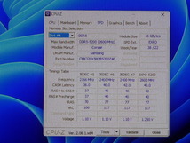 メモリ デスクトップパソコン用 CORSAIR DDR5-5200 PC5-41600 16GBx2枚 合計32GB 起動確認済みです CMK32GX5M2B5200Z40　_画像9