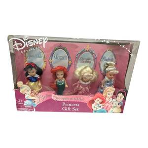 【5748-6】1円～ ディズニー　プリンセスギフト　 Princess Gift Set 　人形　現状品　日本未販売？　2002年