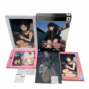 【5818】1円～ エビコレ＋ アマガミ Limited Edition PSP用ソフト 付属品多数付き 中古 現状品 動作未確認