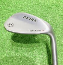 ★程度良好♪ AKIRA★アキラ プロダクツ TOUR WEDGE Ⅱ 56.10 56° ツアー ウェッジ 2 単品 Dynamic Gold ダイナミックゴールド ゴルフ_画像2