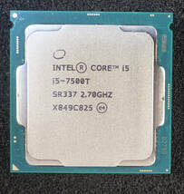 ★Intel Core i5-7500T (2.7GHz/TB:3.3GHz) LGA1151/4C/4T/L3 6M/HD630/TDP35W★動作確認済★020_画像1