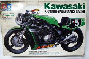 タミヤ 1/12 オートバイシリーズ NO.12　カワサキKR1000F耐久レーサー / KAWASAKI KR1000F ENDURANCE RACER / 川重