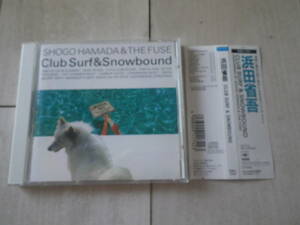 CD 浜田省吾 音楽アルバム CLUB SURF & SNOWBOUND 二人の夏 MIDNIGHT FLIGHT ひとりぼっちのクリスマス・イブ 他 12曲 帯、付属