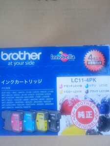 新品未開封★brotherプリンター純正インクLC11-4PK　 インクカートリッジ LC11M LC11BK LC11C LC11Y 　４本パック　