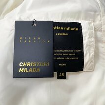 定価10万★christian milada・ミラノ発・ダウンジャケット★ダックダウン90％ 上品 防寒 肉厚 ふんわり シンプル 秋冬 XL/50サイズ_画像9