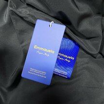 高級・ダウンジャケット 定価8万◆Emmauela・イタリア・ミラノ発◆上品 暖かい 防風 切替 チェック柄 無地 シンプル アウター L/48サイズ_画像10