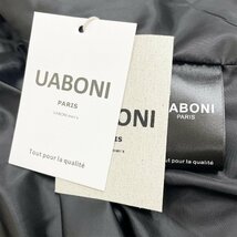 最高級EU製＆定価12万◆UABONI*Paris*ダウンジャケット*ユアボニ*パリ発◆高品質ダックダウン90％ 防寒撥水 チェック柄 個性 L/48サイズ_画像8