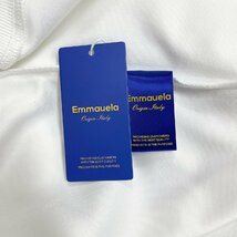 上級・パーカー 定価4万◆Emmauela・イタリア・ミラノ発◆綿100％ 快適 上品 ゆったり スウェット 人気 カットソー 普段着 2XL/52サイズ_画像10