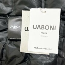 最高級EU製＆定価13万◆UABONI*Paris*ダウンジャケット*パリ発◆グースダウン90％ 暖かい 2WAY仕様 防寒 保温 アウトドア アウター XL/50_画像9