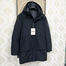 最高峰EU製＆定価8万◆UABONI*Paris*ダウンジャケット*ユアボニ*パリ発◆グースダウン90％ 肉厚 高級 防寒 保温 アウトドア XL/50サイズ_画像9