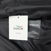 最高級ヨーロッパ製※定価8万◆ブルガリア発※RISELIN ダウンベスト ダックダウン90％ 防寒 ソフト 暖かい 軽量 無地 秋冬 日常着 M/46_画像10