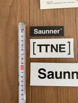 サウナー　TTNE Saunner ステッカー　ショッパー　袋　非売品　新品　未使用　限定　ととのえ親方　サウナ　レア　保存袋 シール_画像3