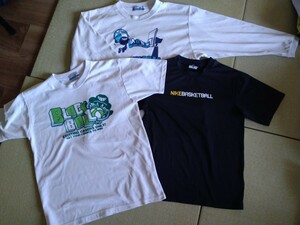 USED☆バスケットボール　Sサイズ　半袖・長袖Ｔシャツ　TeamFive/NIKE☆練習用用に♪